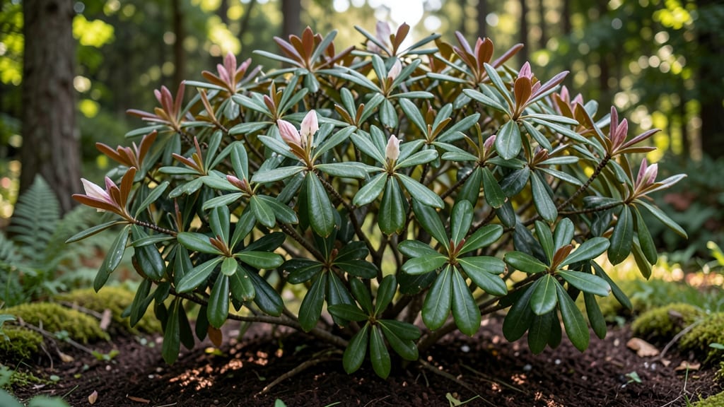 Catawba Rhododendron Leaf: Copper Spray Cure for Fungal Spot Revival