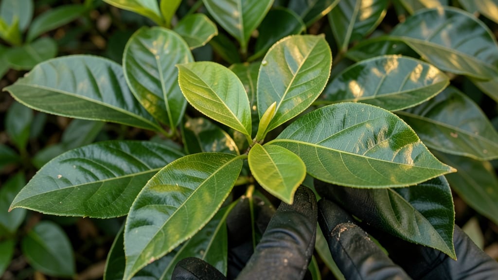 Leaf Harvesting Without Damaging Branches