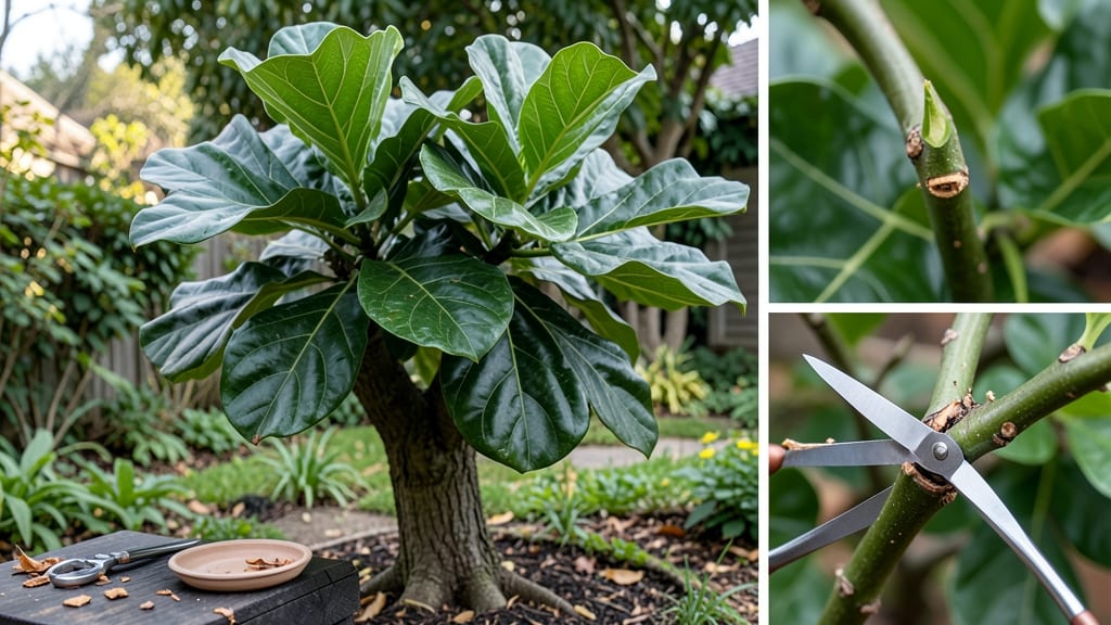 How to Prune Fiddle Leaf Fig: Revitalize Brown Edges and Boost Growth