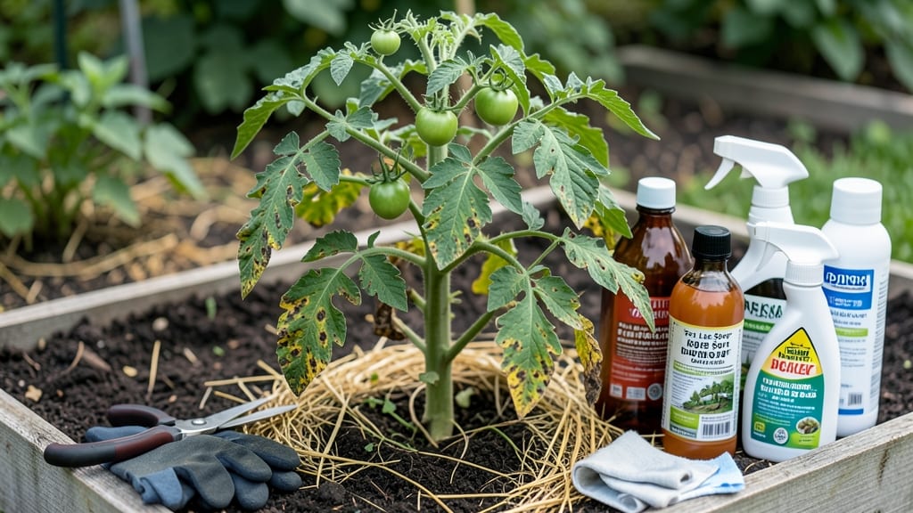 Copper Spray Leaf Spot Treatment: Fungal Blight Cure in 24 Hours