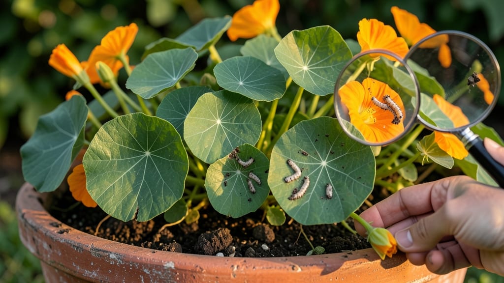 Nasturtium Leaf Miner Control: Copper Spray Cure for Healthy Foliage Fast