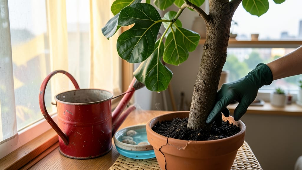 Why Is My Fiddle Leaf Fig Droopy: Quick Fixes for Revived Leaves