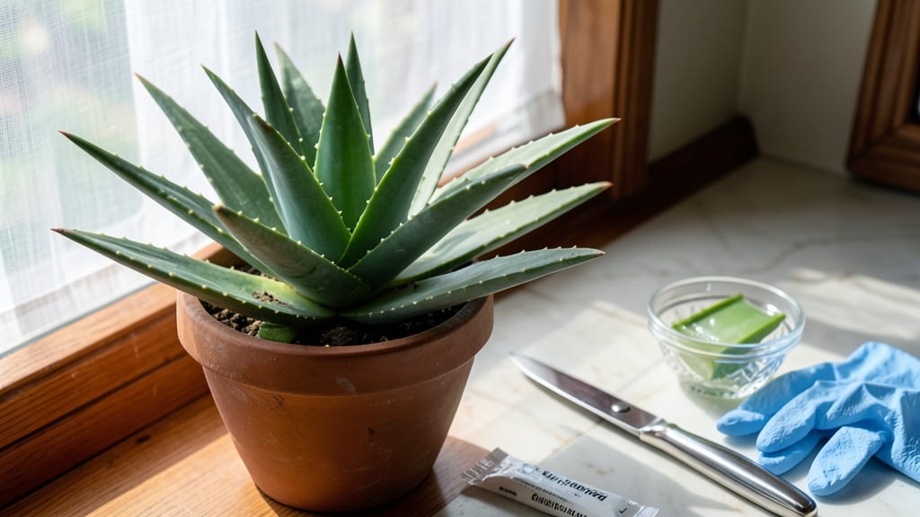 How to Cut an Aloe Vera Leaf: Precision Guide for Gel Extraction