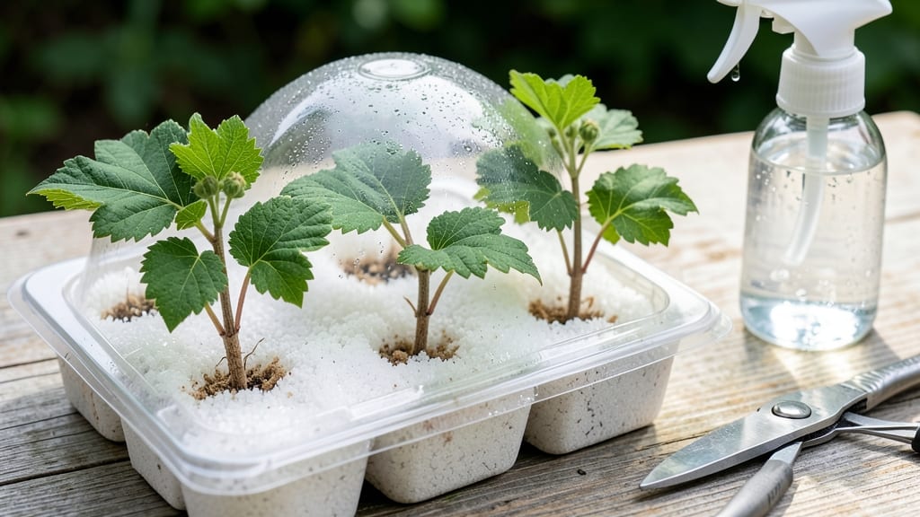 Oakleaf Hydrangea Cuttings: Root-Bound Success in 4 Weeks