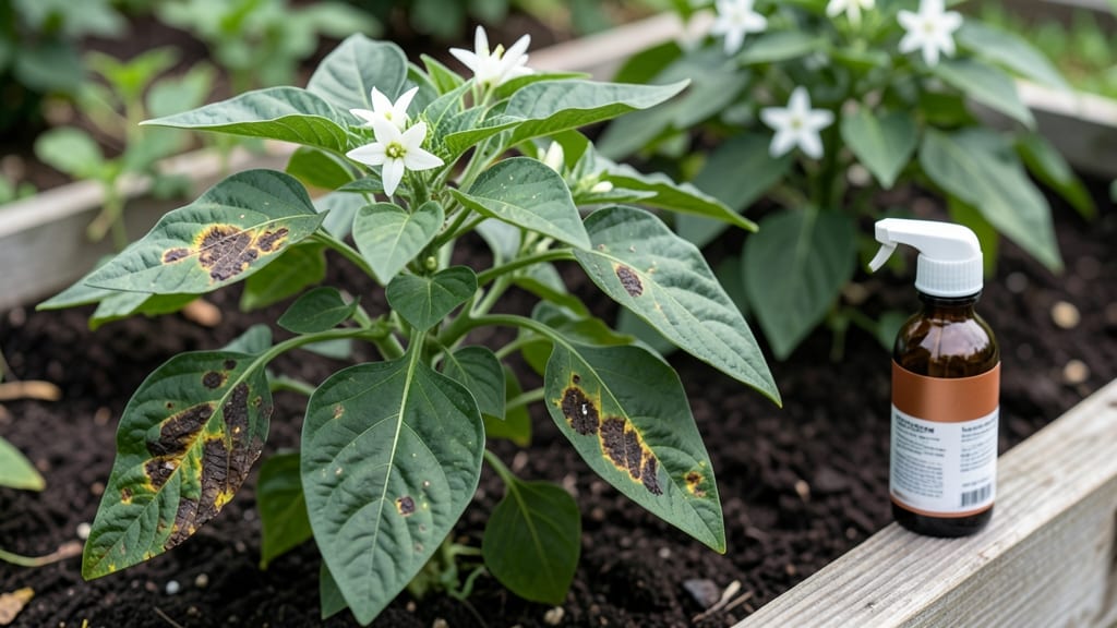 Bacterial Leaf Spot on Peppers: Copper Spray Protocol for Spotless Revival