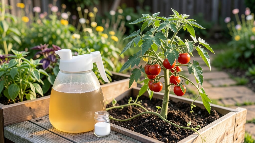 Tomato Leaf Spray: Copper Cure for Crispy Edges and Fungal Blight