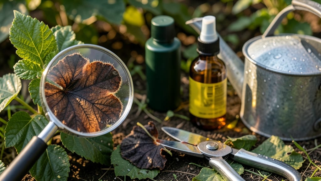 Hibiscus Leaf Disease: Copper Spray Protocol for Fungal Spot Eradication