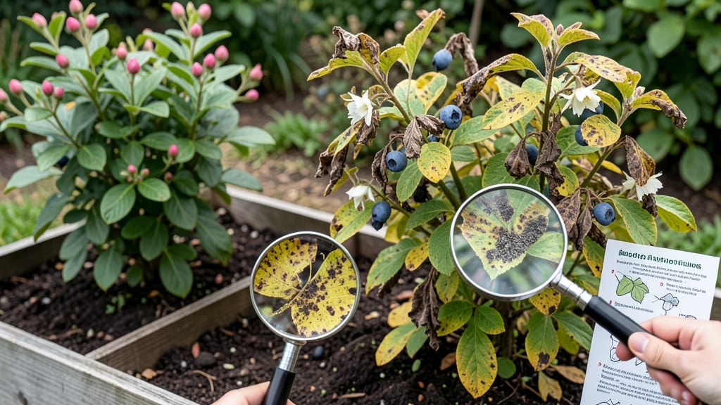 Blueberry Leaf Disease: Diagnosis and Organic Treatment Guide