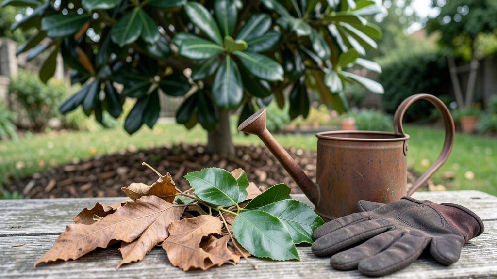 Bay Leaf Tree Leaves Turning Brown: Rehydration Trick Using Humidity Trays