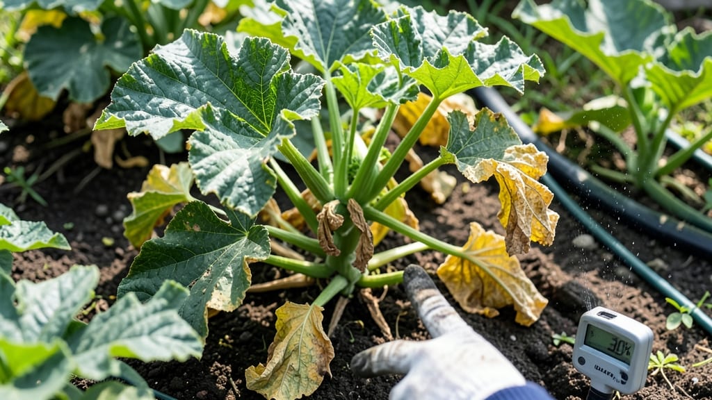 Zucchini Leaf Wilt Cure: Copper Spray Fix for Crispy Edges in 12 Hours