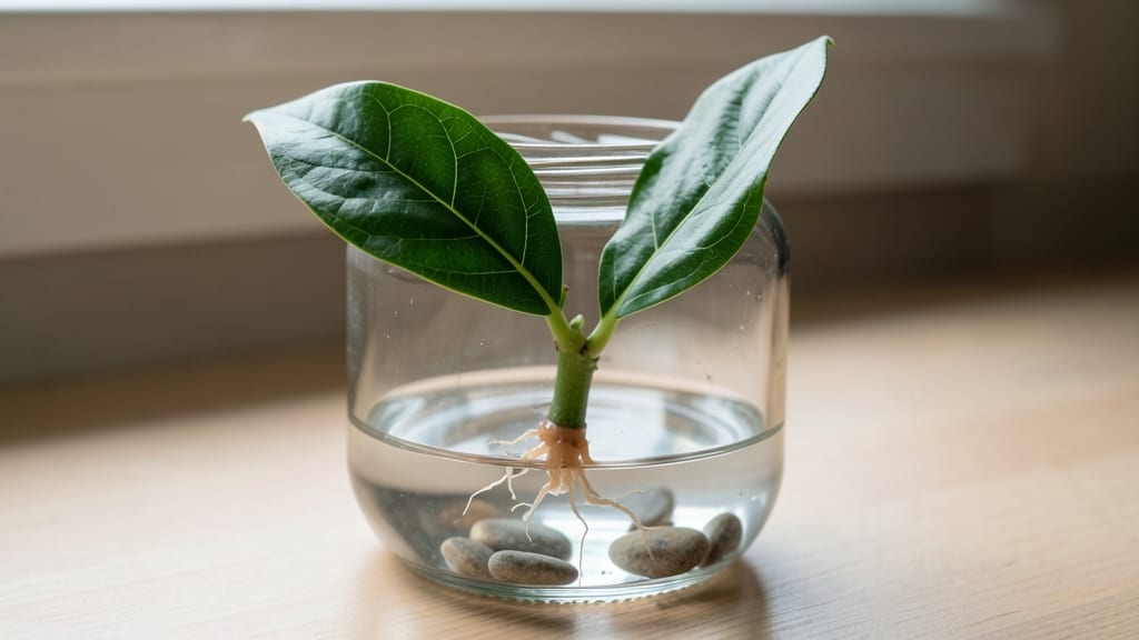 Propagating Fiddle Leaf Fig in Water: Fast Roots in 4 Weeks With Zero Soil Stress