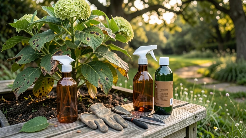 Hydrangea Leaf Spot Treatment: Fungicide-Free Revival in 7 Days
