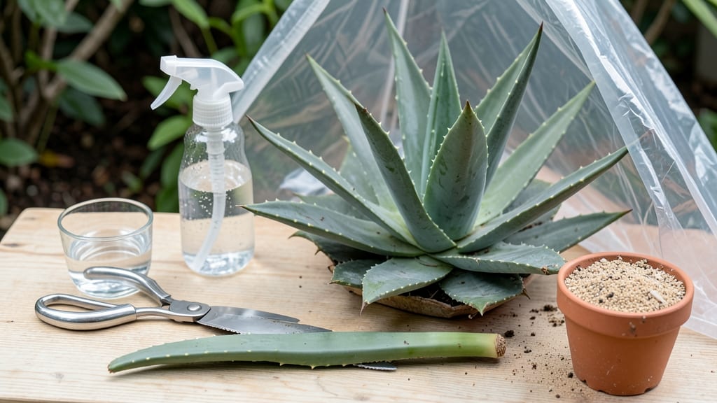 How to Save an Aloe Leaf: Revive Crispy Edges with Water Trick