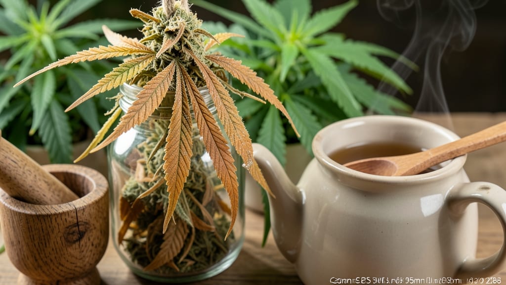 Cannabis Leaf Tea: Brewing Methods and Cannabinoid Extraction Tips