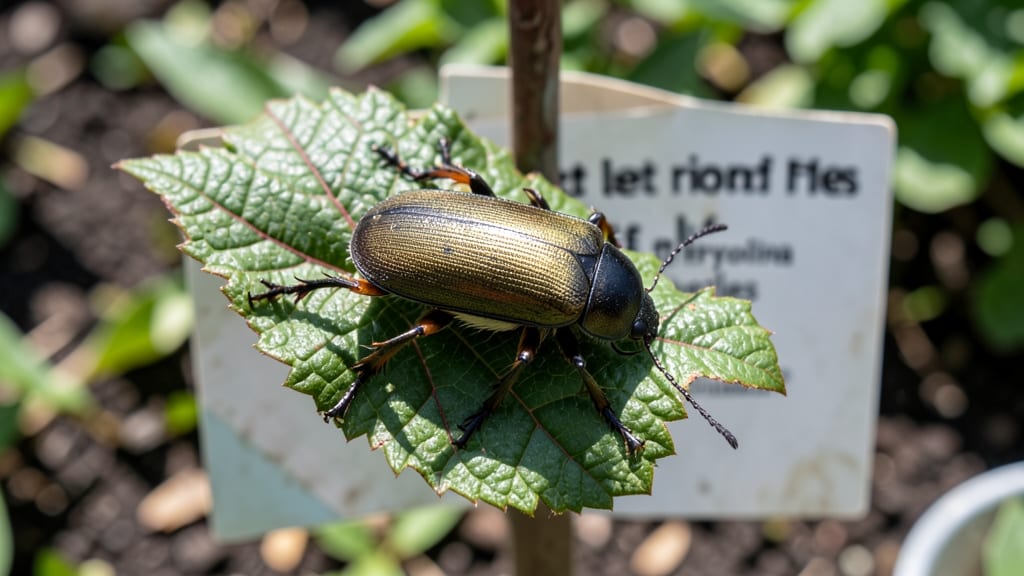 How to Get Rid of Leaf Beetles: Neem Oil Barrier That Smothers Eggs and Adults