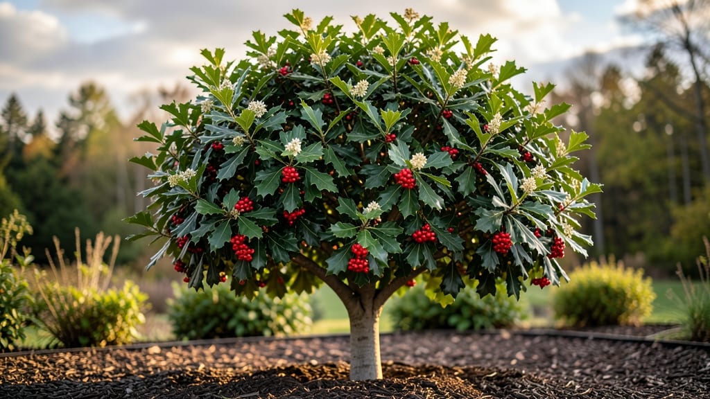 Oakleaf Holly Trees: Year-Round Evergreen Drama With Minimal Care