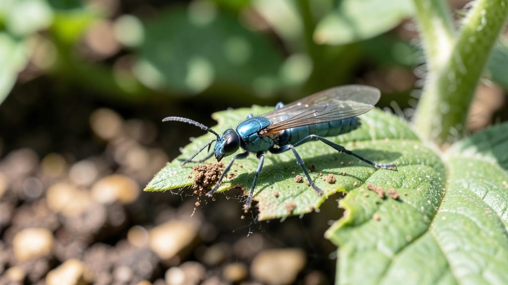 Leaf Borer Control: Neem Oil Barrier That Smothers Eggs and Larvae