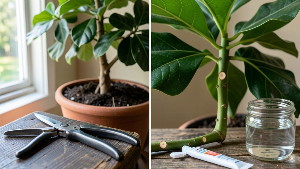 Where to Cut a Fiddle Leaf Fig to Propagate: Exact Cutting Spots for Success