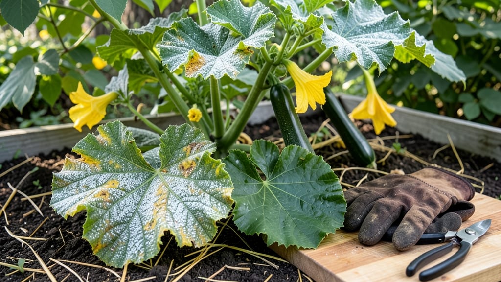 Zucchini Leaf Disease: Copper Spray Cure for Crispy Edge Recovery