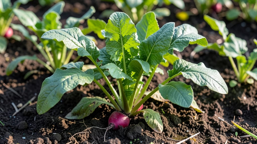 Radish Leaf Identification: Visual Guide to Healthy vs. Diseased Leaves