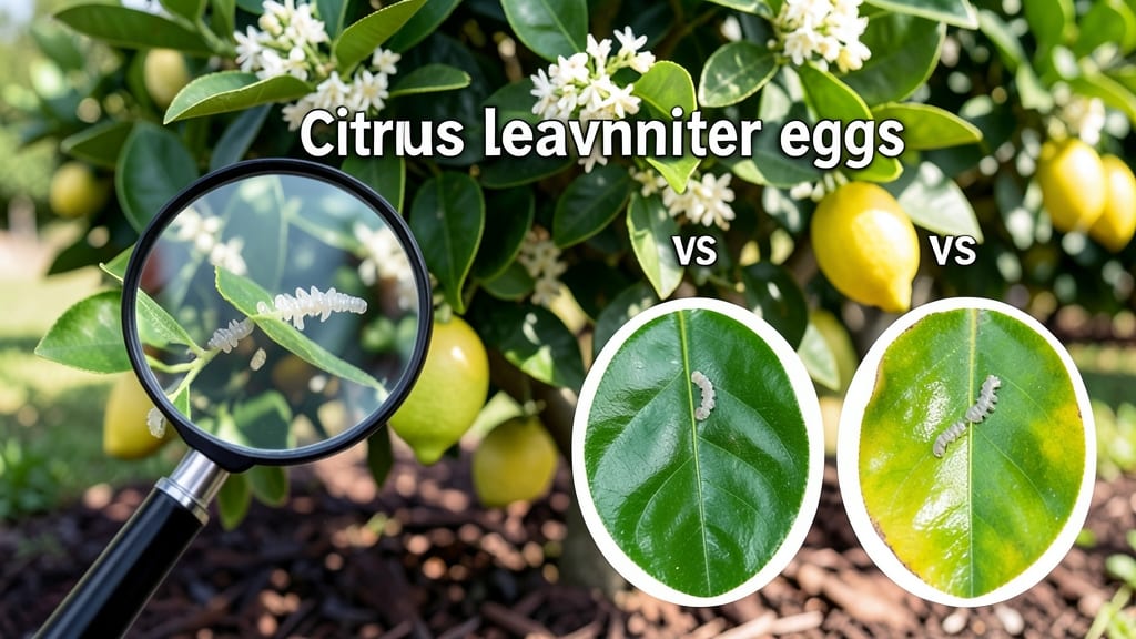 Citrus Leafminer Eggs: Early Detection and Organic Removal Guide