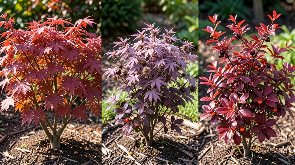 Red Leaf Bushes and Shrubs: Year-Round Color Secrets for Bold Landscapes