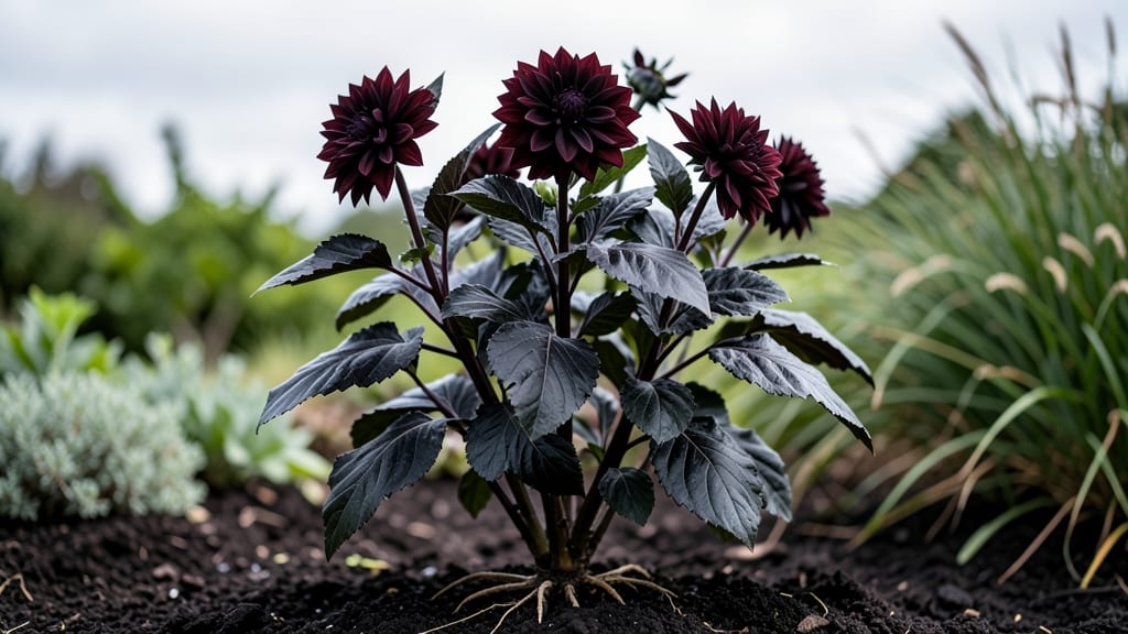 Black Leaf Dahlia Care: Revive Crispy Edges With Pruning and Copper Spray